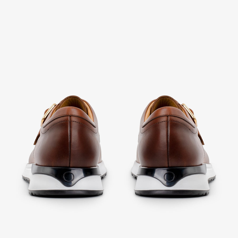 The Torino Tan Leather Sneaker Universal Fit