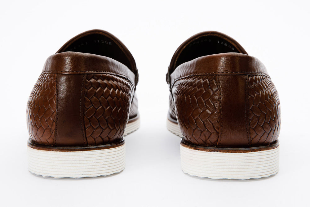 The Sperry Tan Leather Tassel Loafer Shoe On Sale