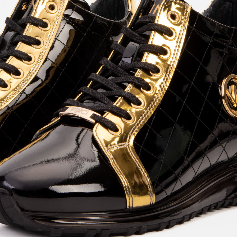The Prestige Black Gold  Limited Edition  High-Top Sneaker For Sale