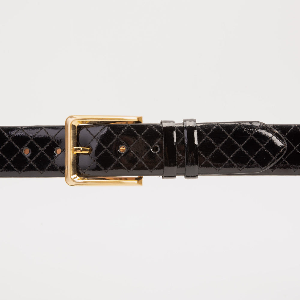 The Prestige Black Leather Belt All New