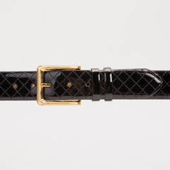 The Prestige Black Leather Belt All New