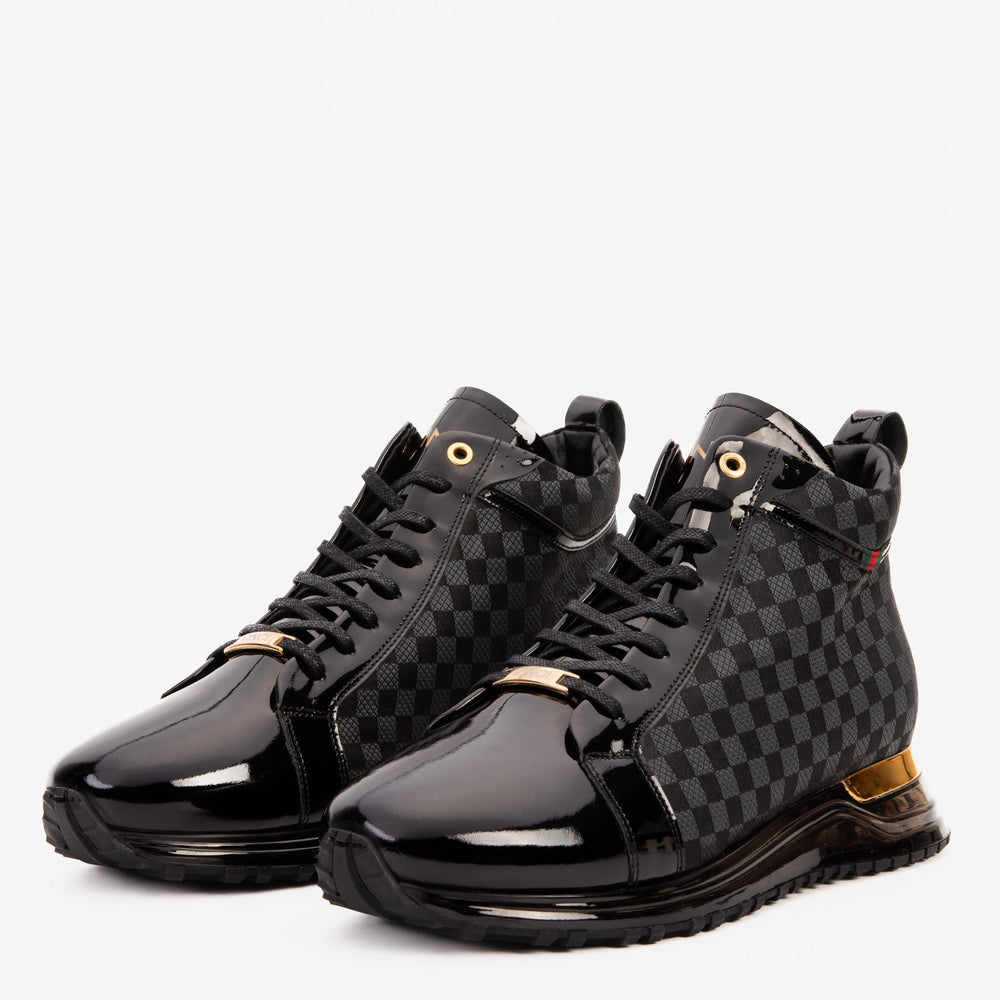 The Monte Carlo Black High-Top Sneaker Limited Edition Universal Fit