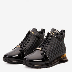 The Monte Carlo Black High-Top Sneaker Limited Edition Universal Fit