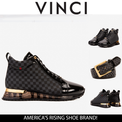The Monte Carlo Black High-Top Sneaker Limited Edition Universal Fit