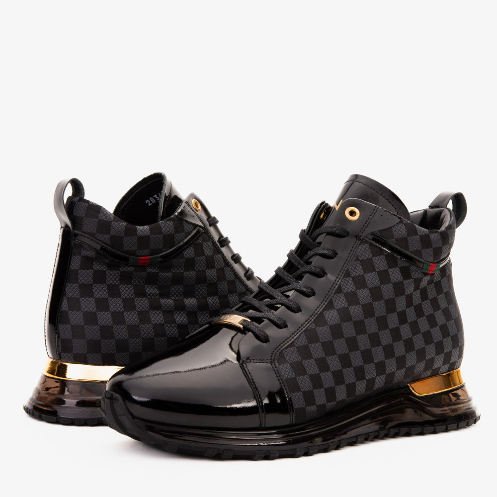 The Monte Carlo Black High-Top Sneaker Limited Edition Universal Fit
