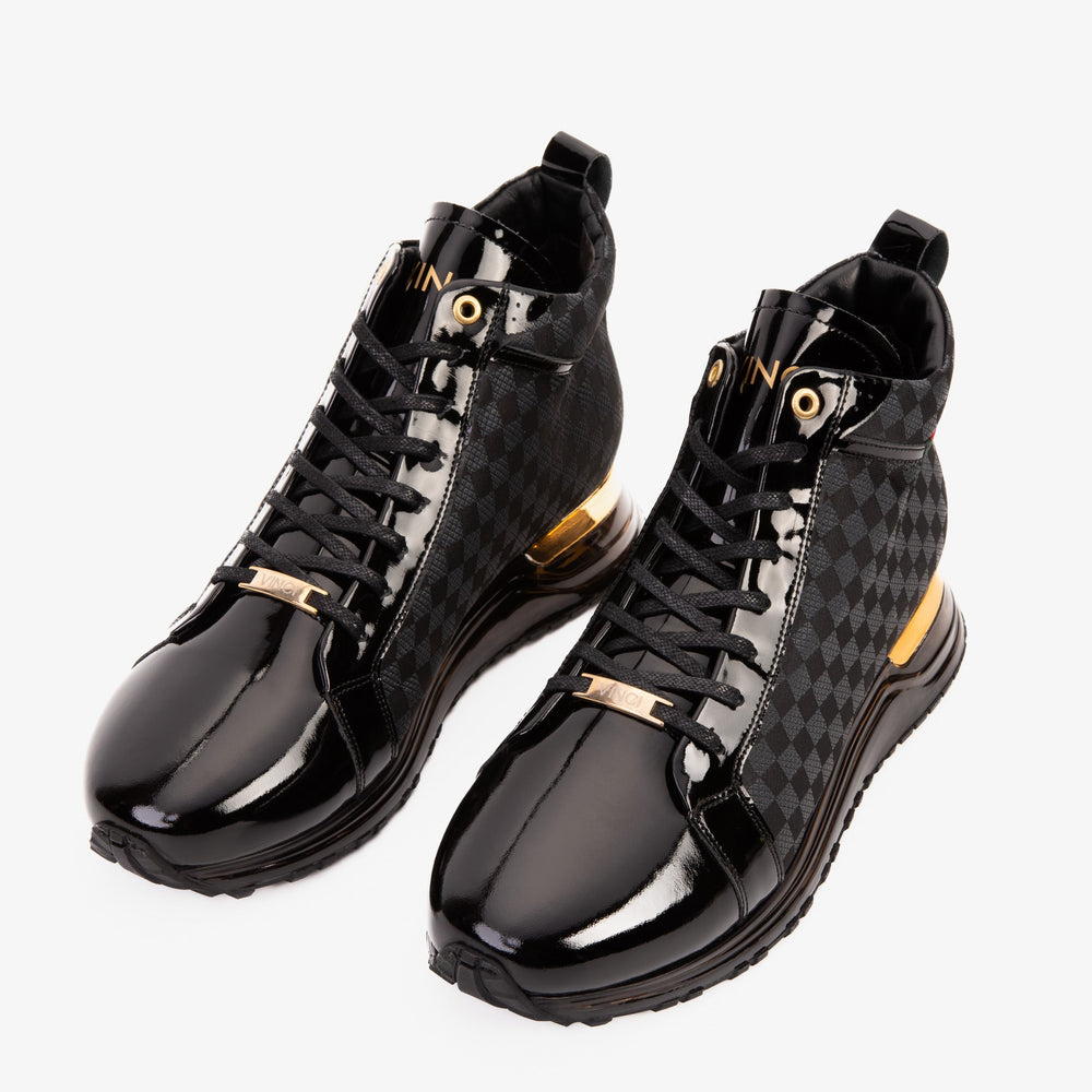 The Monte Carlo Black High-Top Sneaker Limited Edition Universal Fit