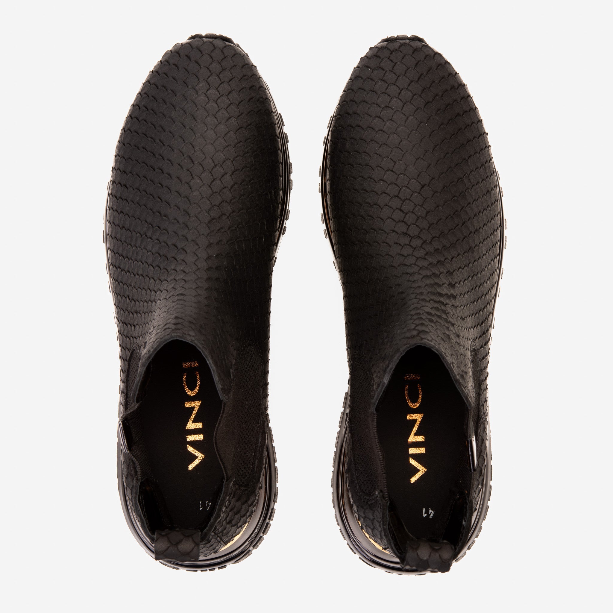 The Panther Black Leather Chelsea Boot Fine Craftsmanship