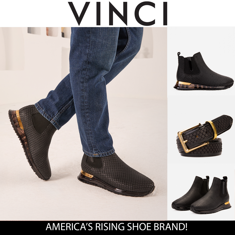 The Panther Black Leather Chelsea Boot Fine Craftsmanship
