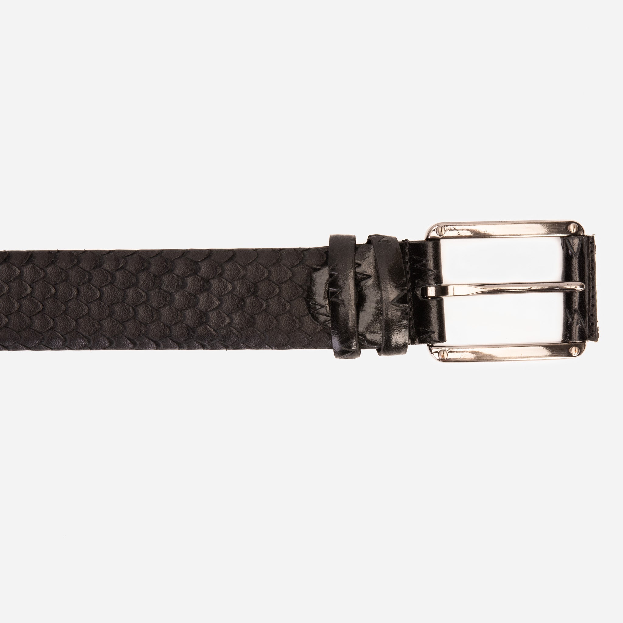 The Caesars Black Leather Belt Exclusive Style