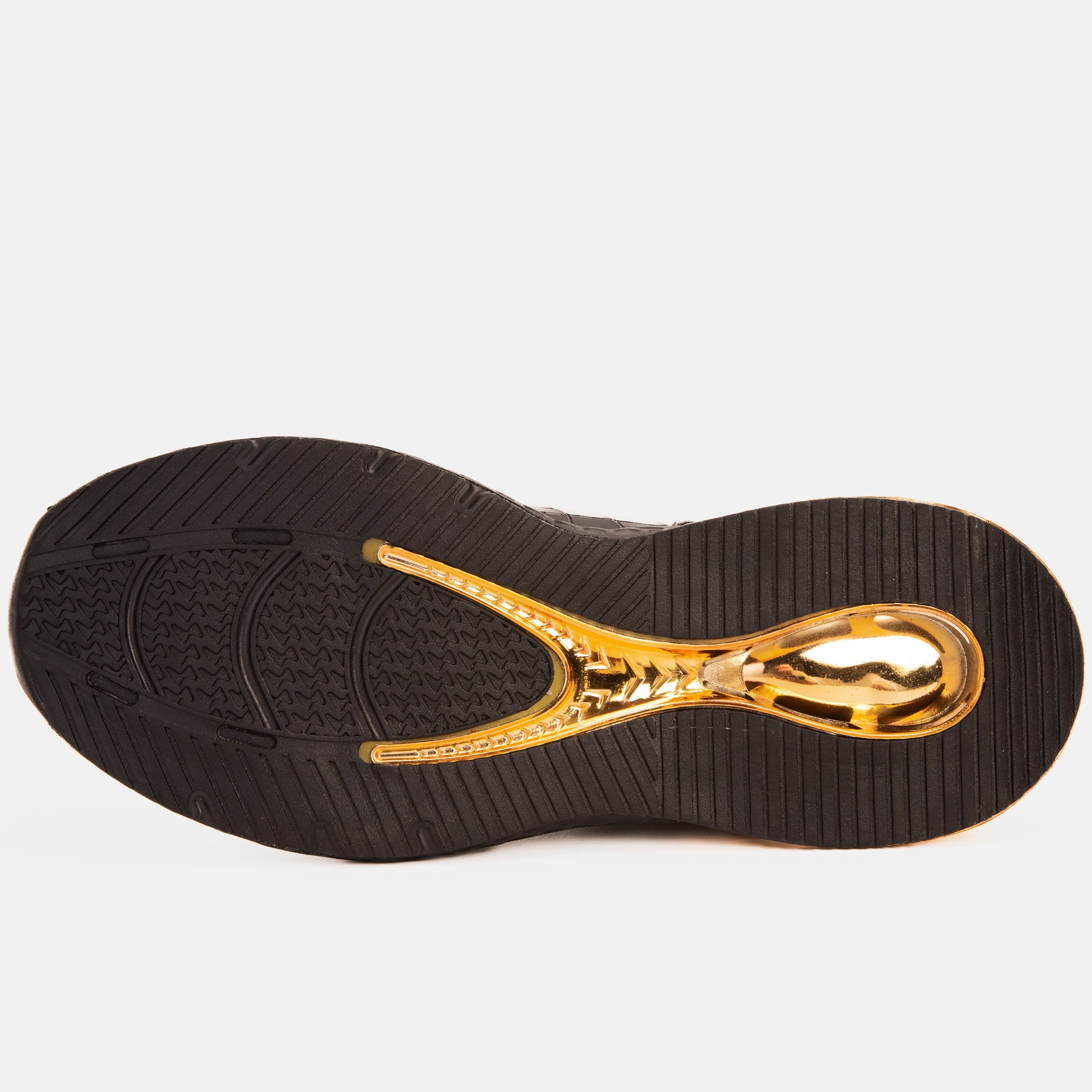 Bellagio Black Gold High-Top Sneaker On Sale
