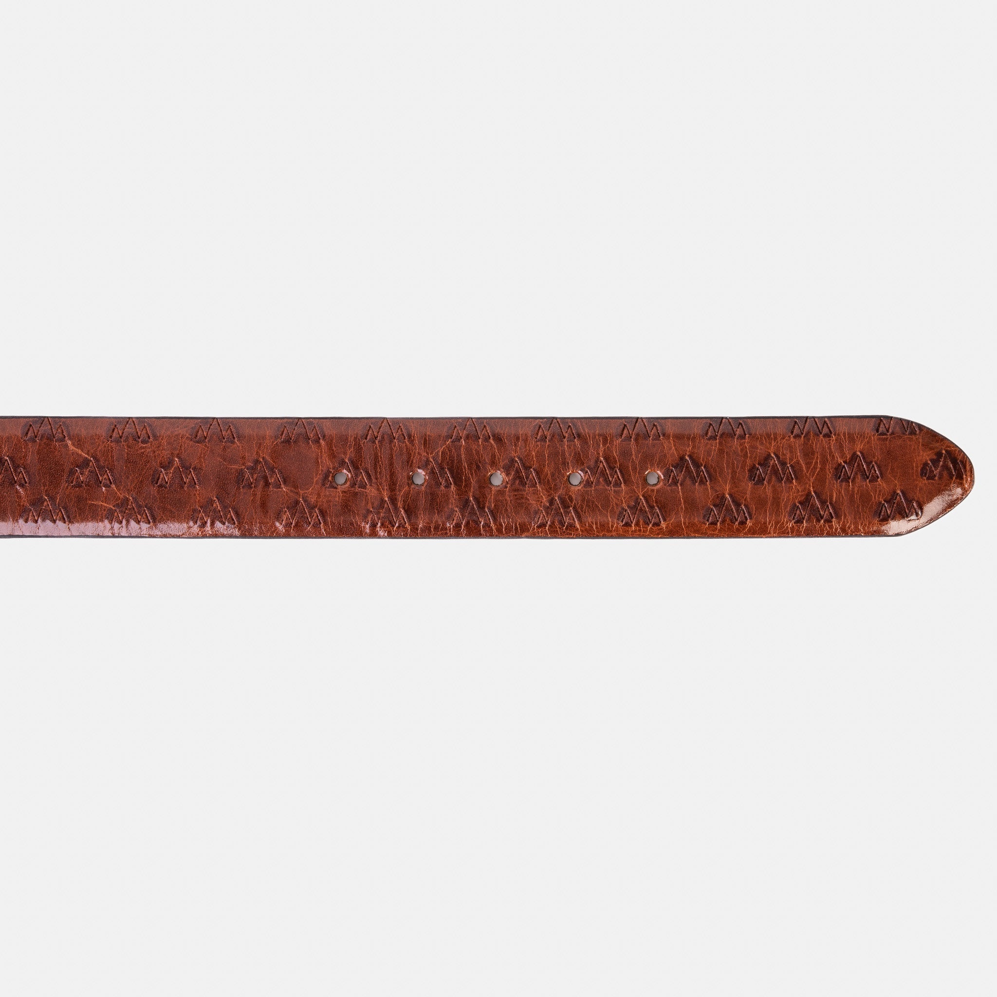 The Caesars Tan Navy Leather Belt All New