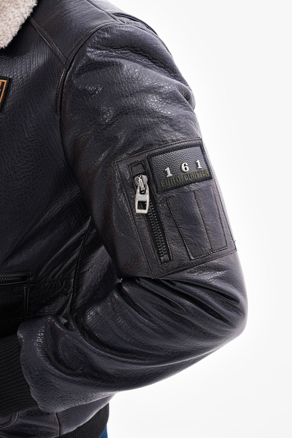 The Northway Navy Blue Lambskin Leather Jacket Fine Craftsmanship
