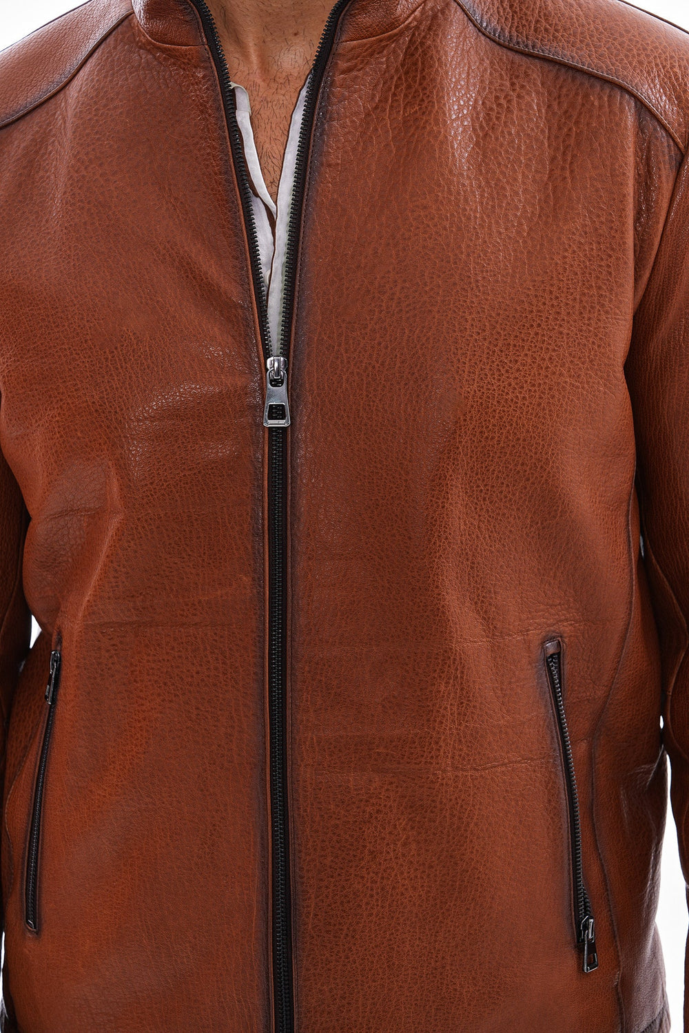 The Varden Tan Leather Jacket All New