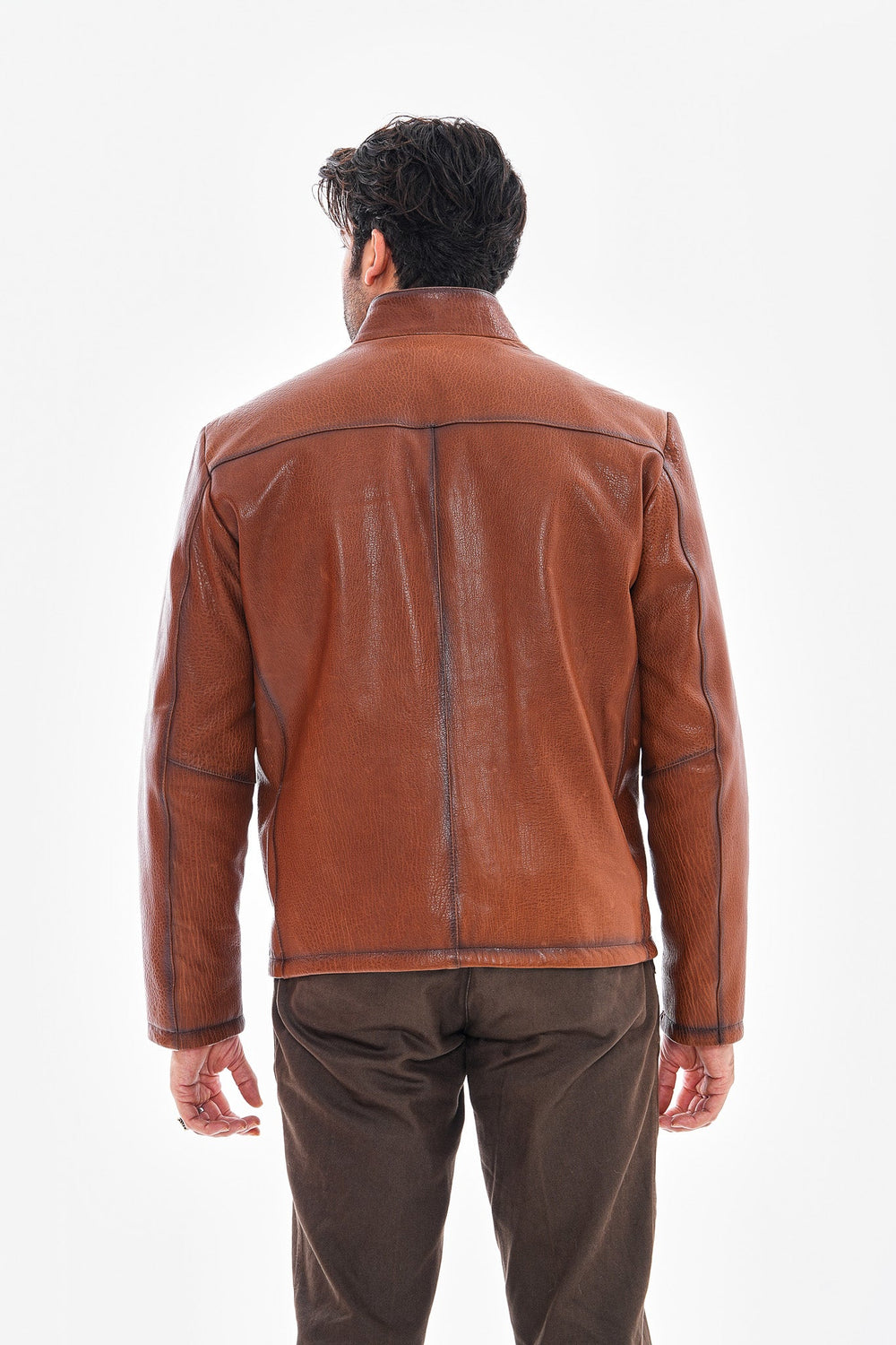 The Varden Tan Leather Jacket All New