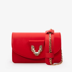 The Love Red  Leather Handbag For Sale