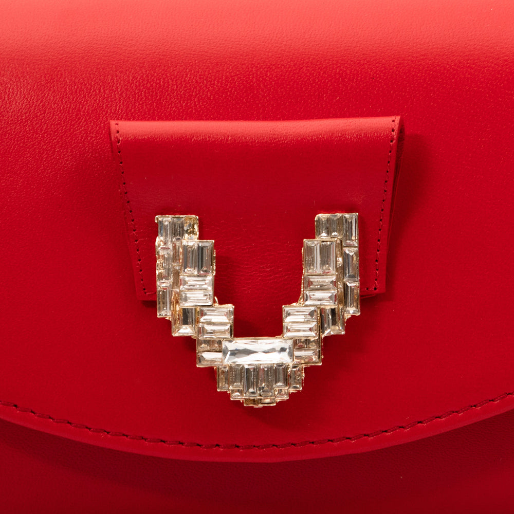 The Love Red  Leather Handbag For Sale