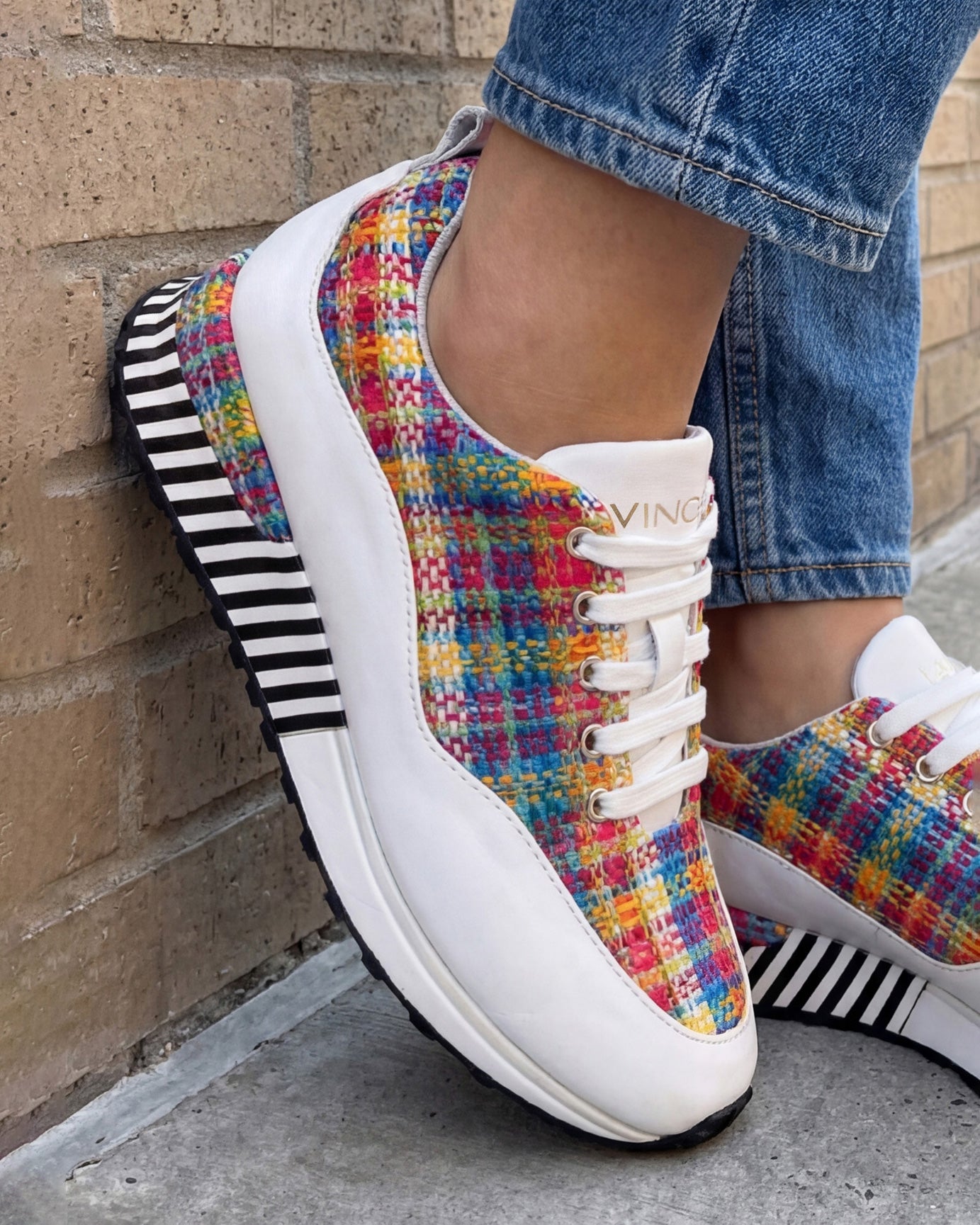 The Valencia White Leather Sneaker All New