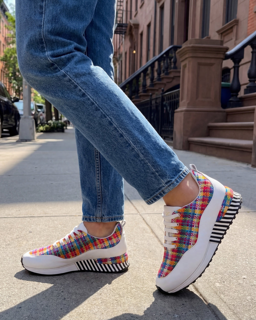 The Valencia White Leather Sneaker All New