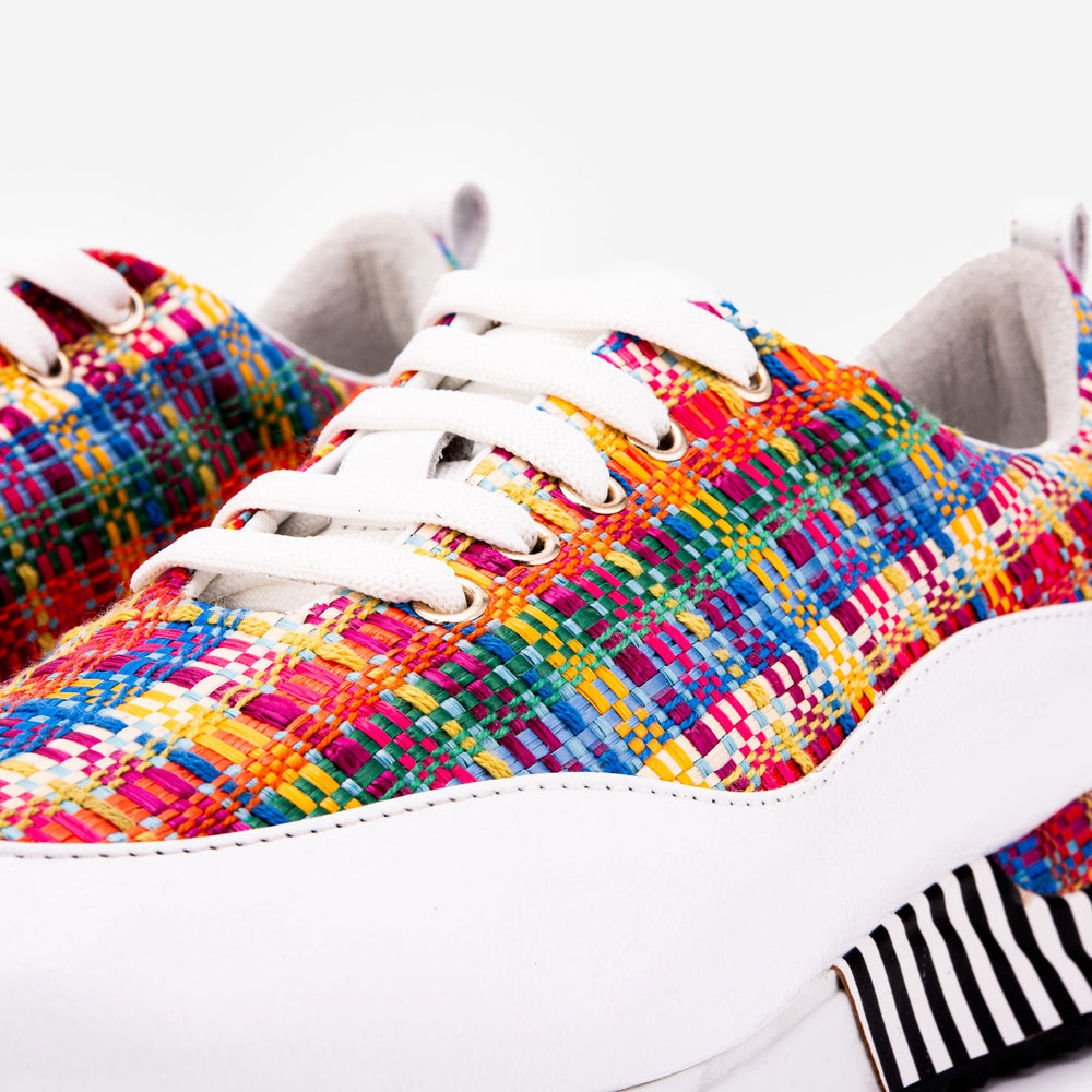 The Valencia White Leather Sneaker All New