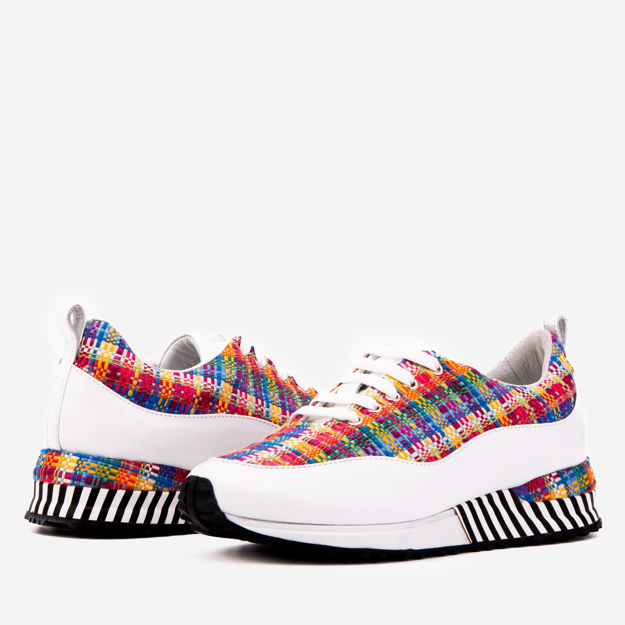 The Valencia White Leather Sneaker All New