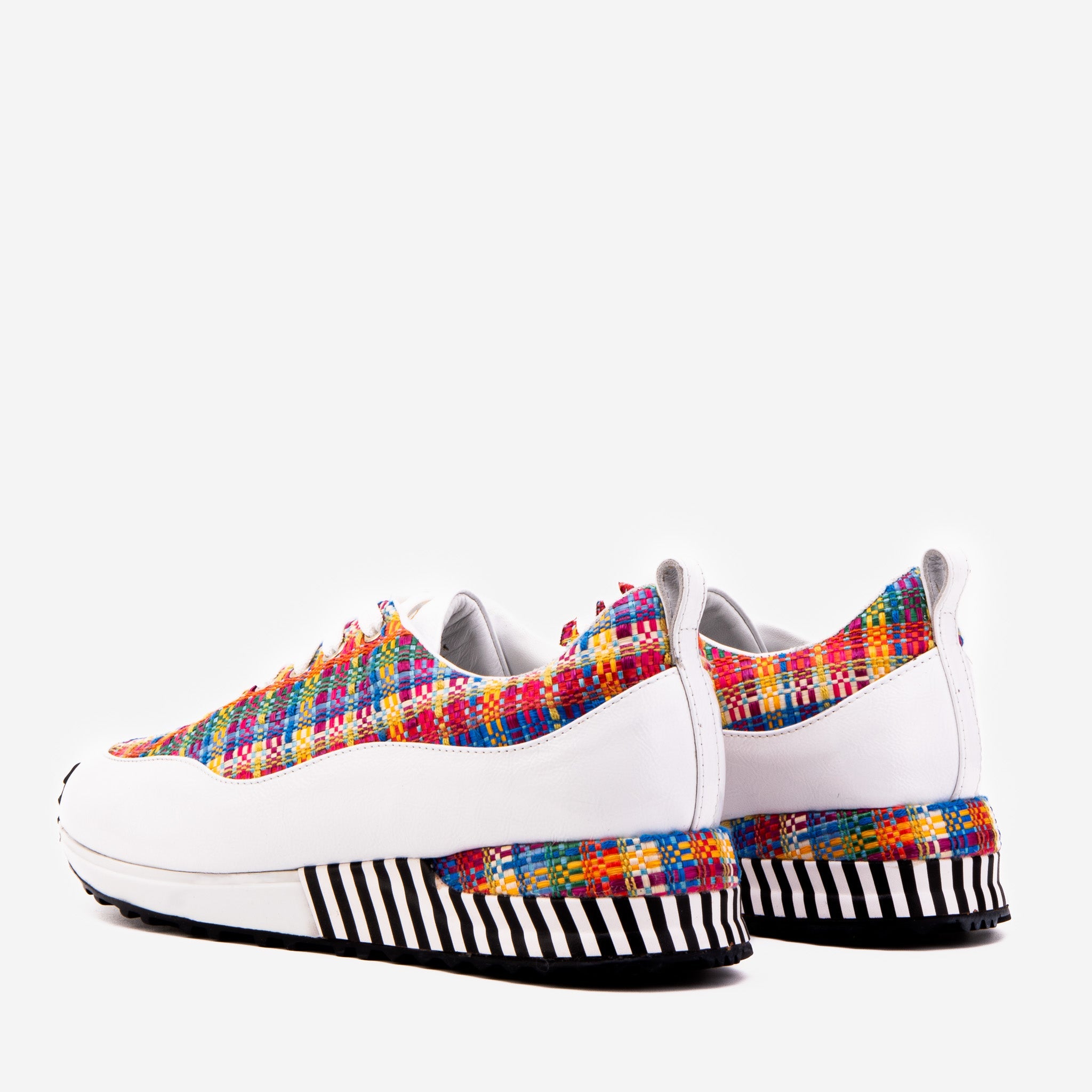 The Valencia White Leather Sneaker All New