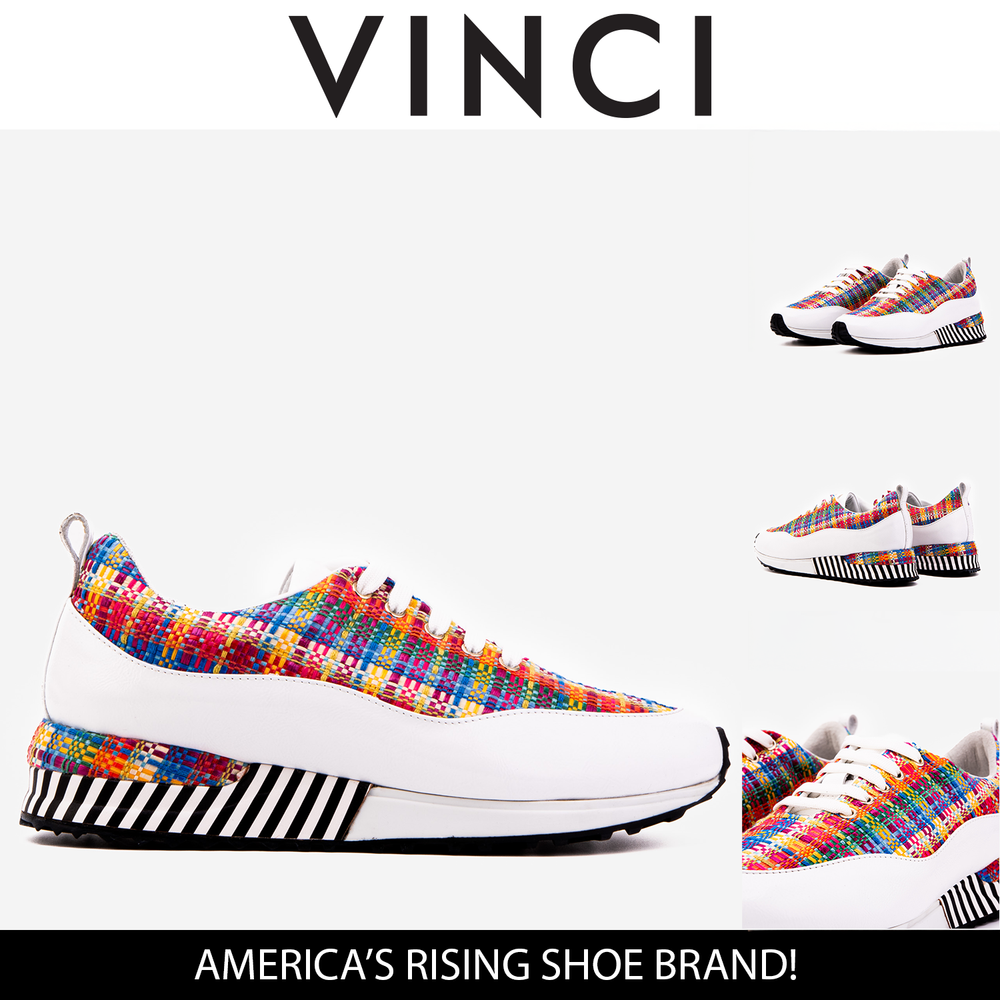 The Valencia White Leather Sneaker All New