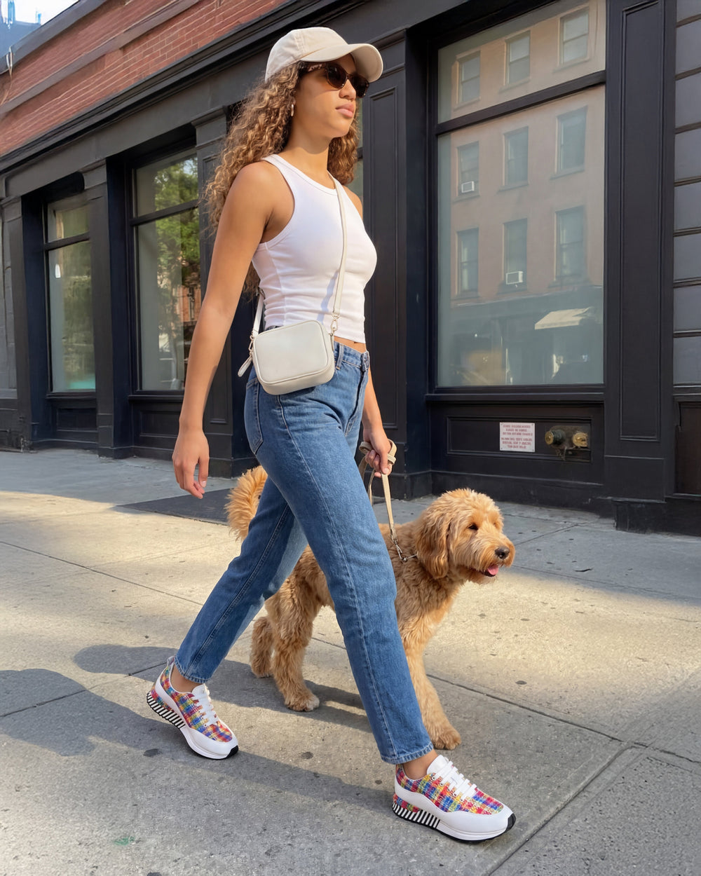 The Valencia White Leather Sneaker All New