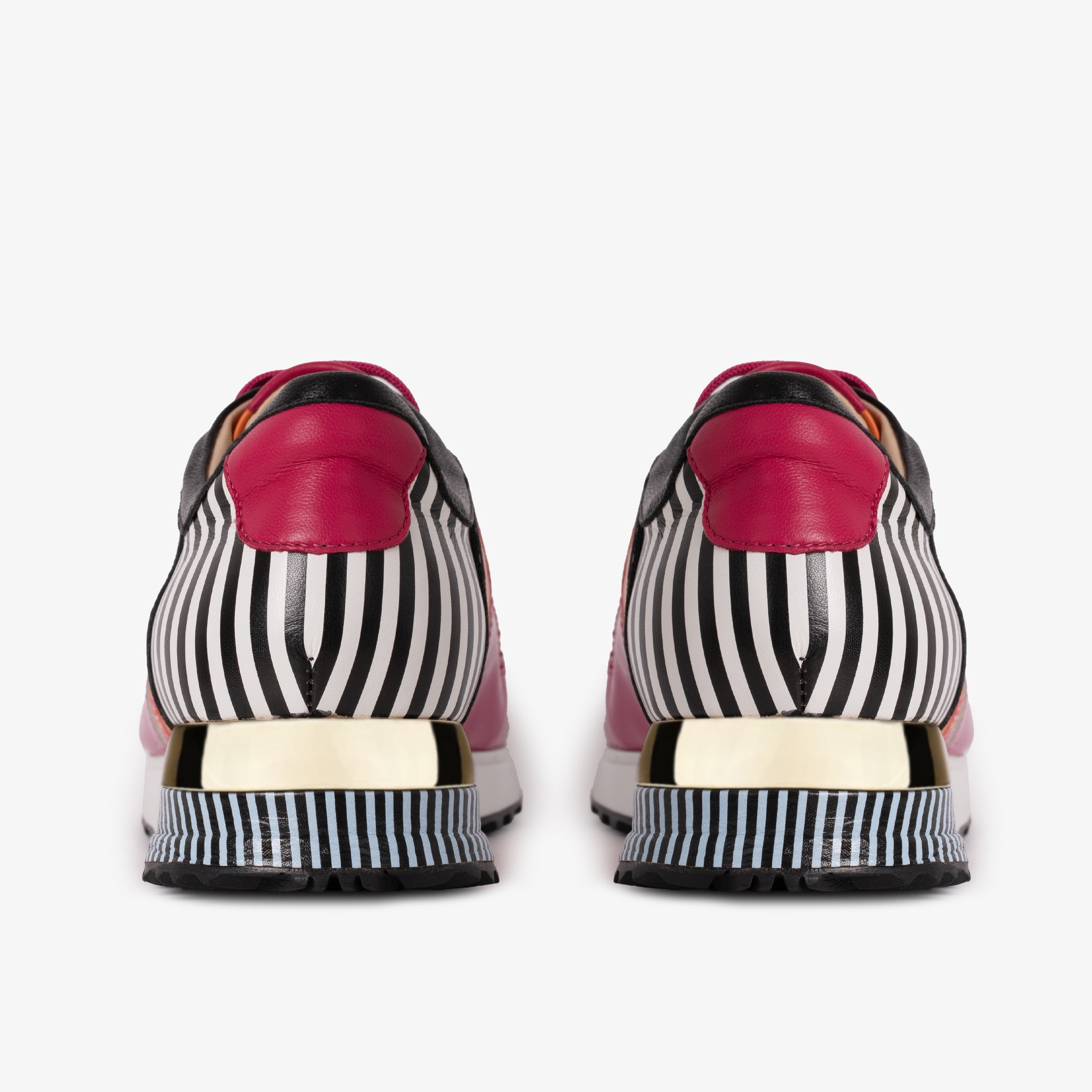 Santa Amaro Multi Color Fuchsia Sneaker Fine Craftsmanship