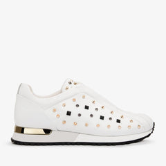 The Infanta White Spike Leather Sneaker  Limited Edition All New