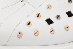 The Infanta White Spike Leather Sneaker  Limited Edition All New