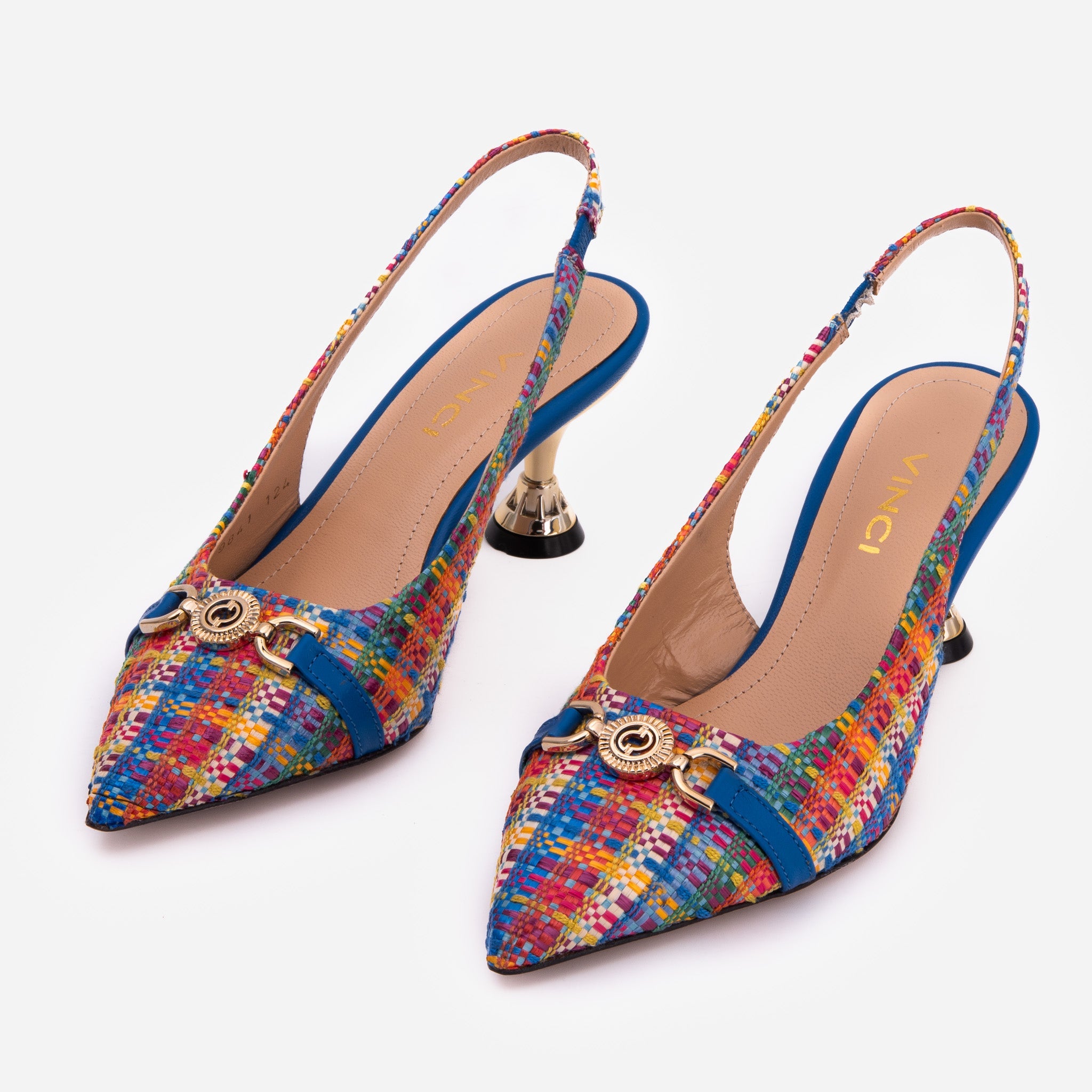 The Zoe Leather Slingback Sandal On Sale