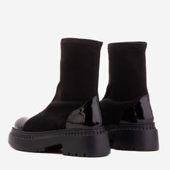 The Sorella Black Tip Suede Leather Women’s Boot Fine Craftsmanship