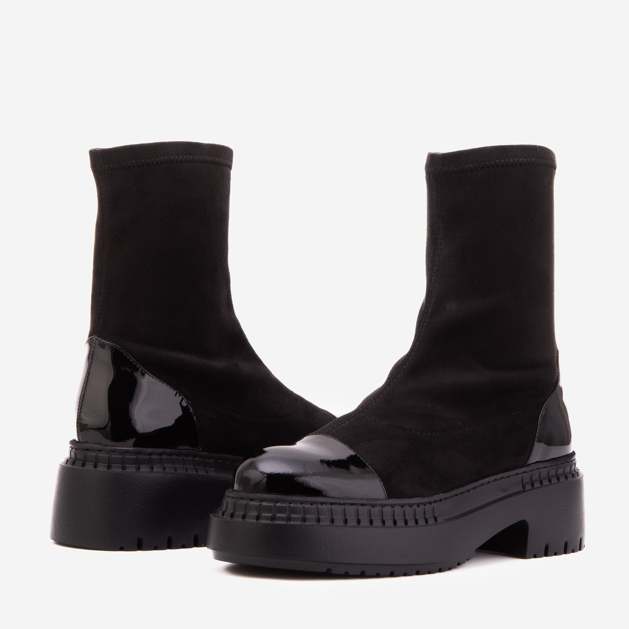 The Sorella Black Tip Suede Leather Women’s Boot Fine Craftsmanship