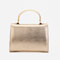 The Ege Gold Leather Handbag All New