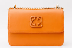 The Maneadero Orange Leather Handbag Fine Craftsmanship