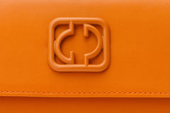 The Maneadero Orange Leather Handbag Fine Craftsmanship