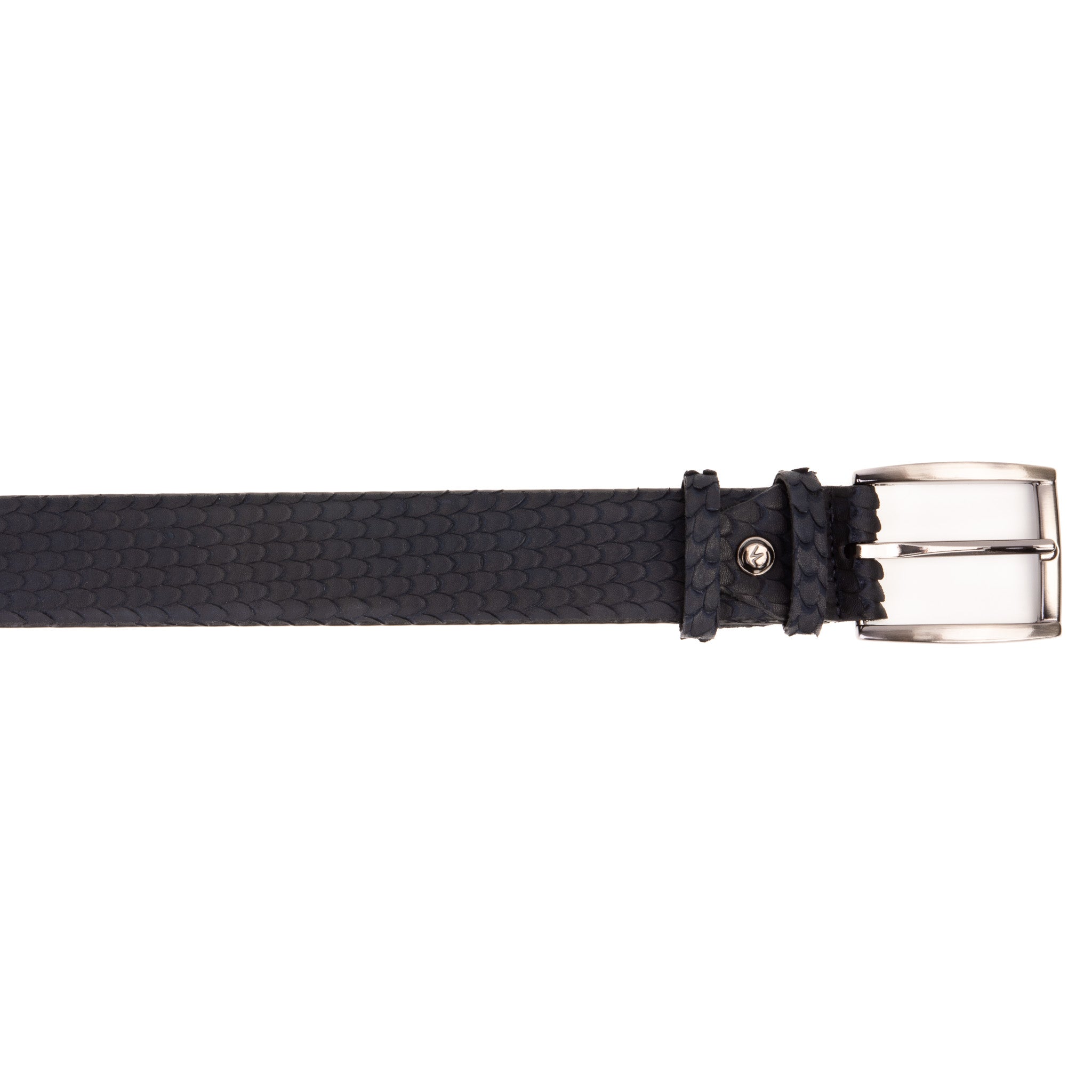 The Majesty Navy Blue Leather Belt Exclusive Style