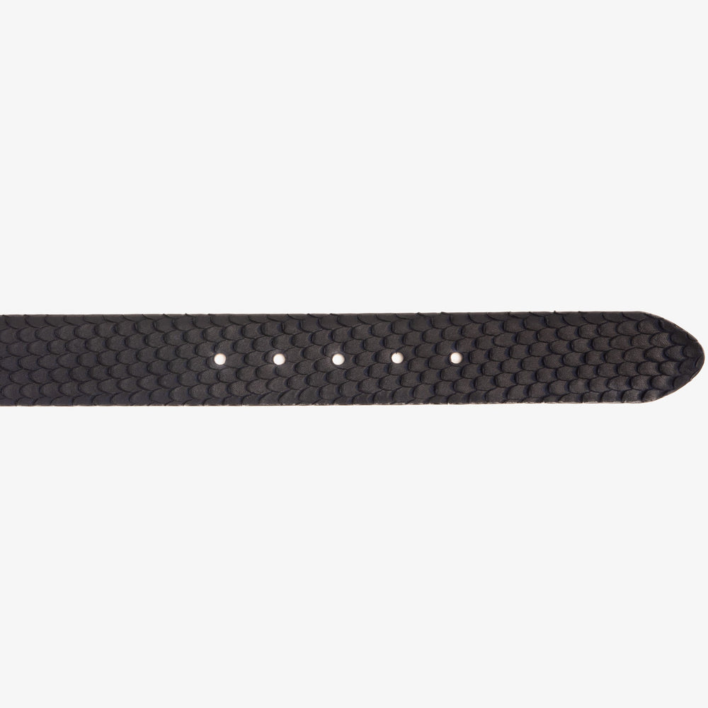 The Majesty Navy Blue Leather Belt Exclusive Style