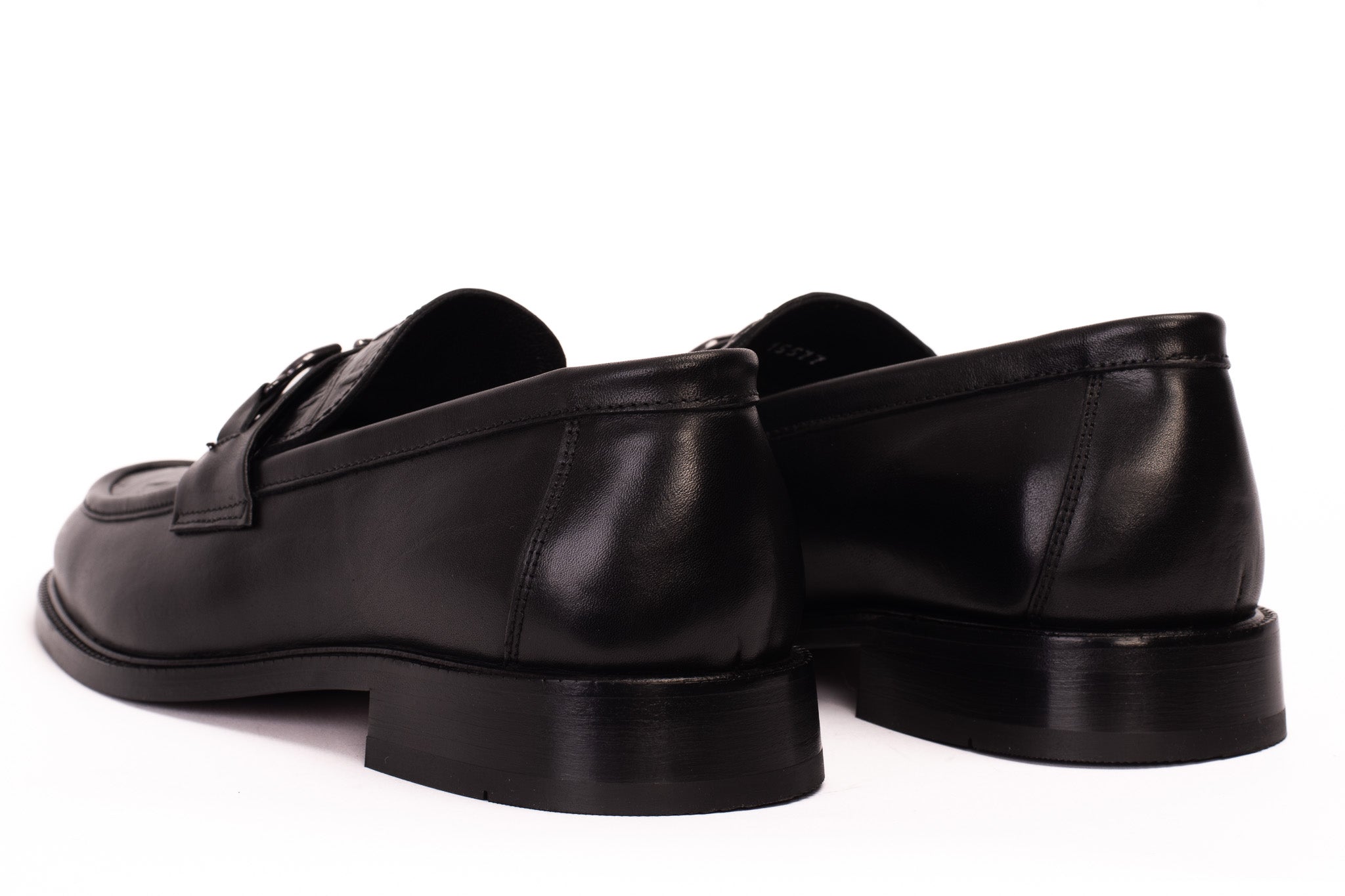 Amsterdam Black Bit Loafer Shoe On Sale