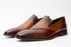 The Mississippi Tan Leather Loafer Shoe For Sale