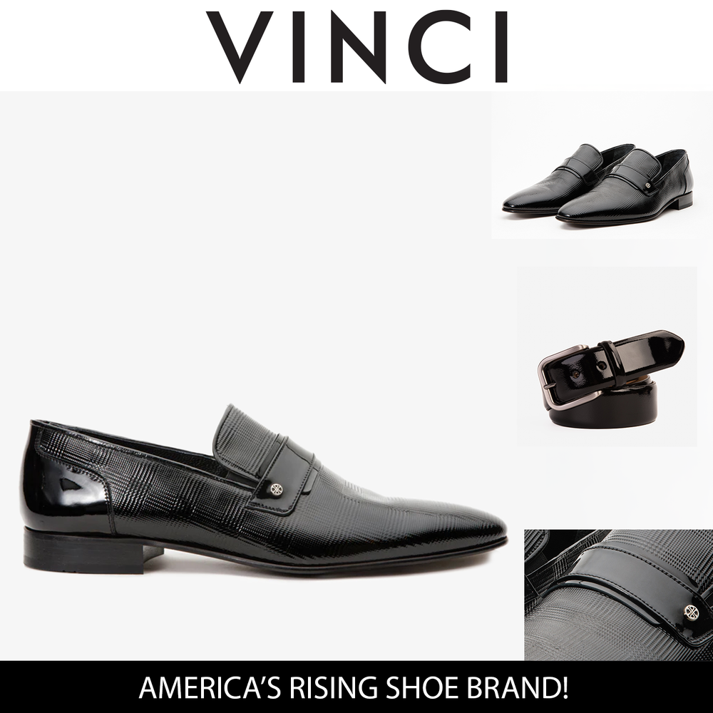 The Warsaw Shoe Black Leather Bit Loafer On Sale