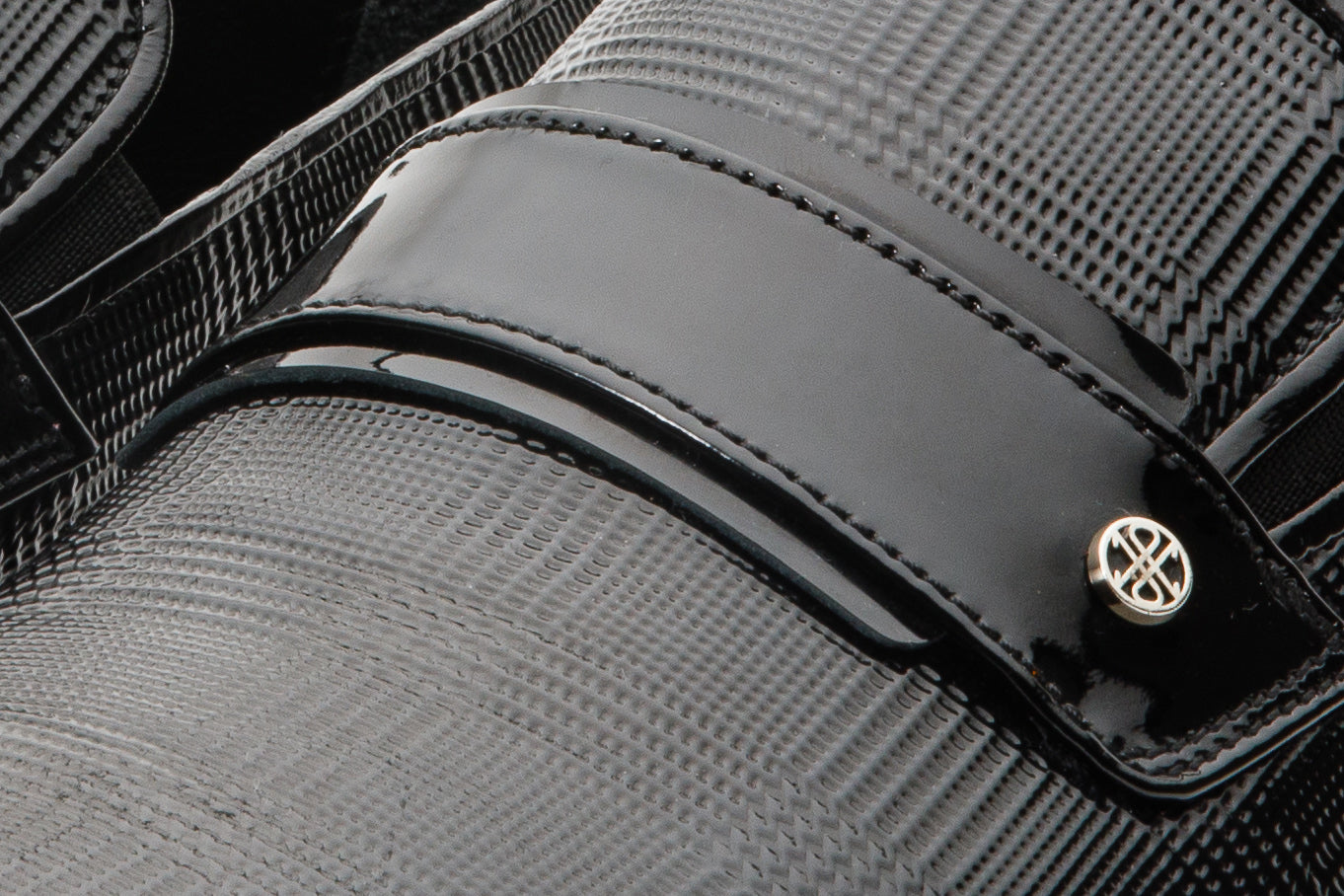 The Warsaw Shoe Black Leather Bit Loafer On Sale