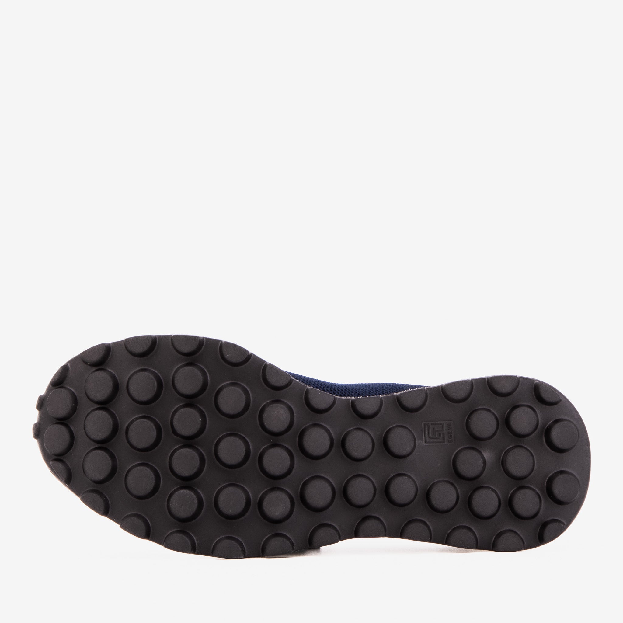 The Berlin Navy Suede Leather Sneaker For Sale
