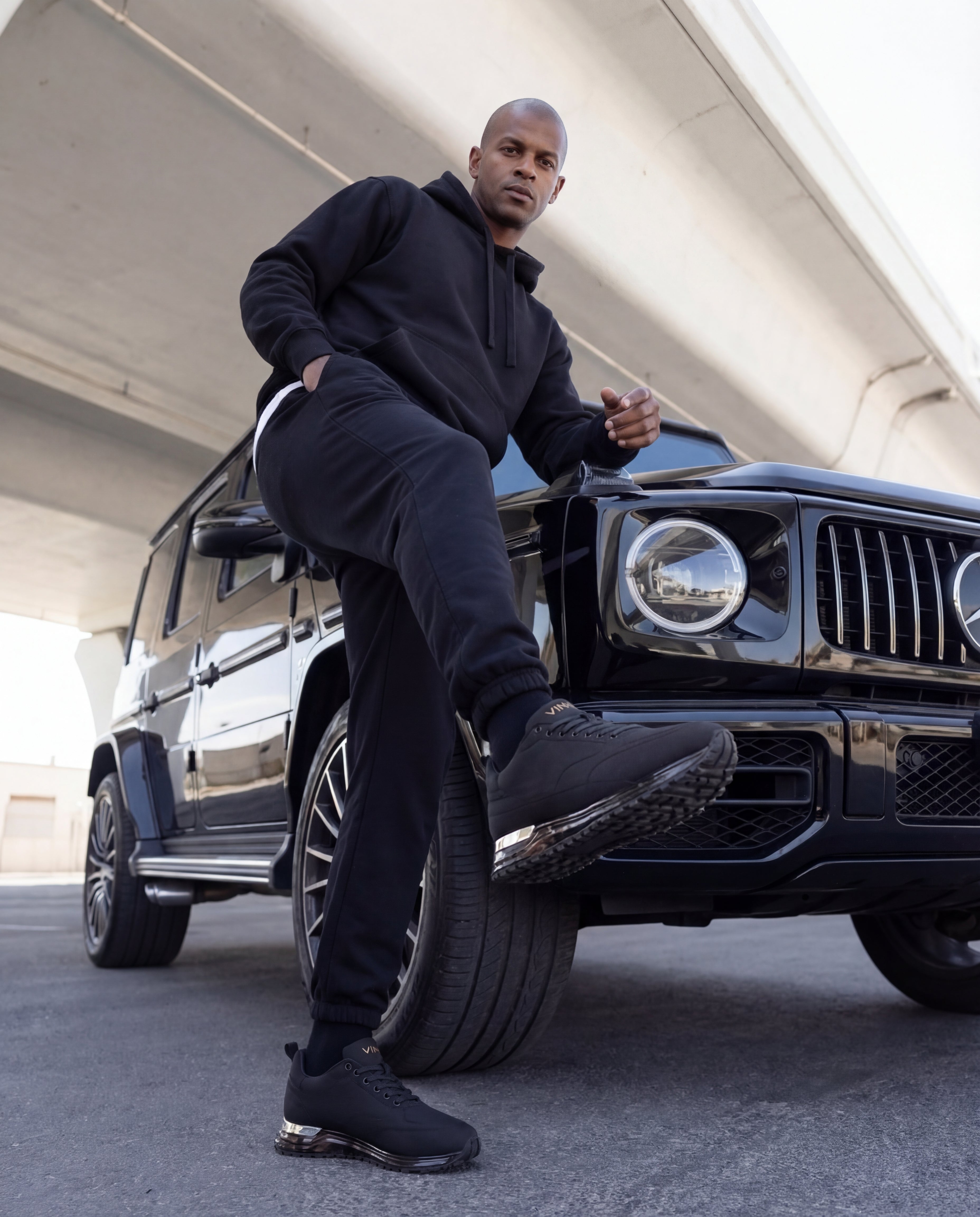 The Lexington Black Sneaker Exclusive Style