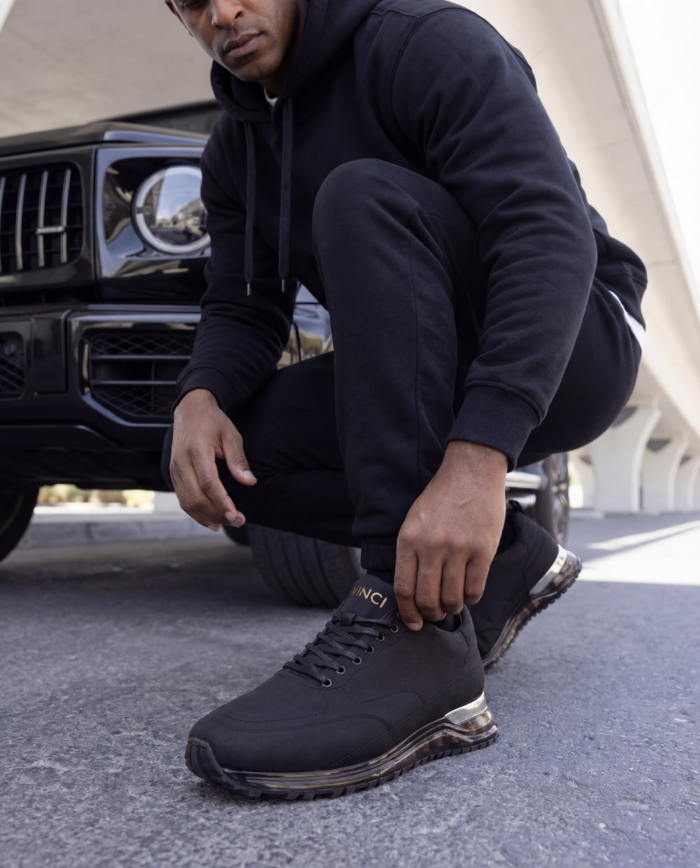 The Lexington Black Sneaker Exclusive Style