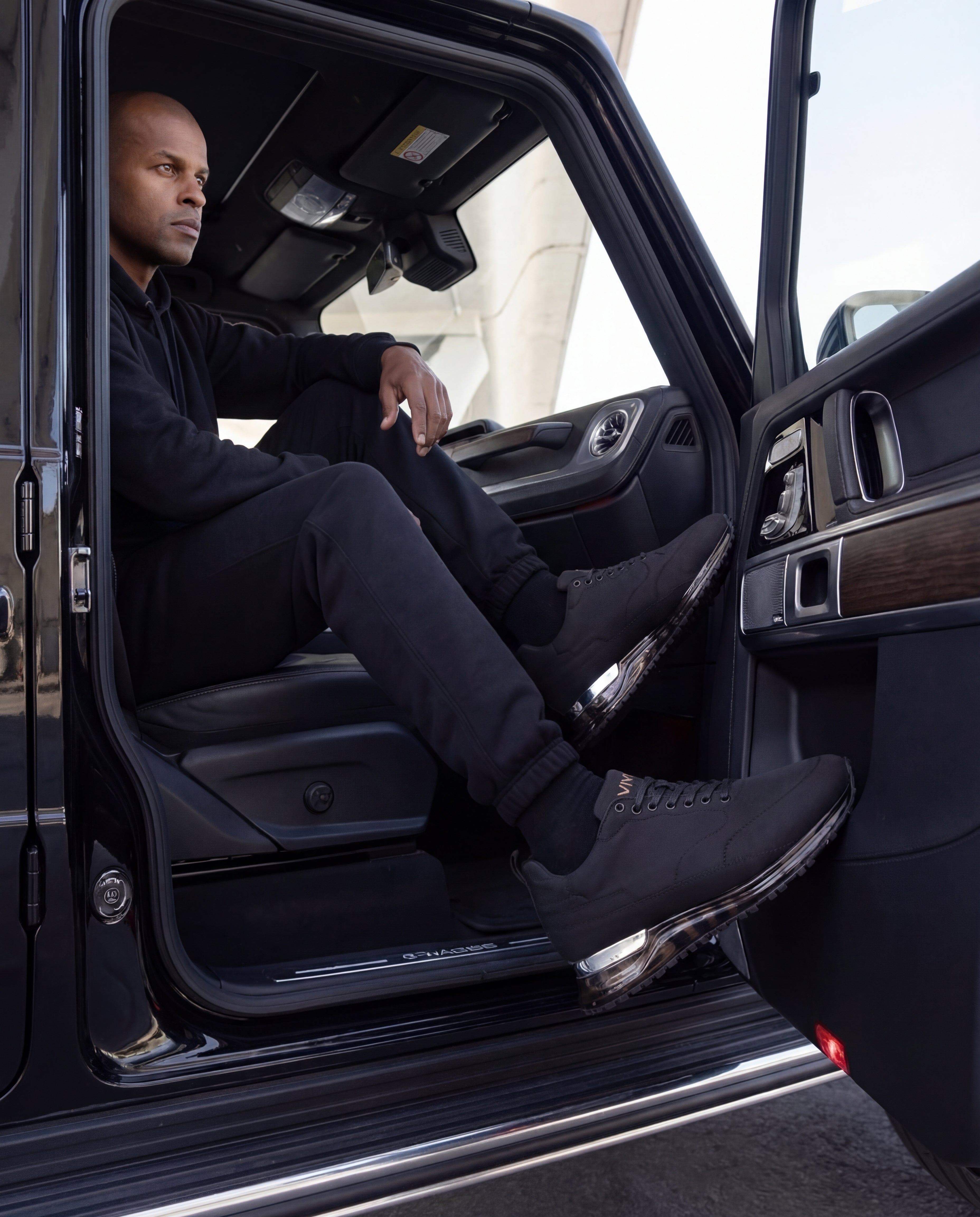 The Lexington Black Sneaker Exclusive Style