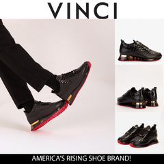 The Marseille Black Leather Sneaker On Sale