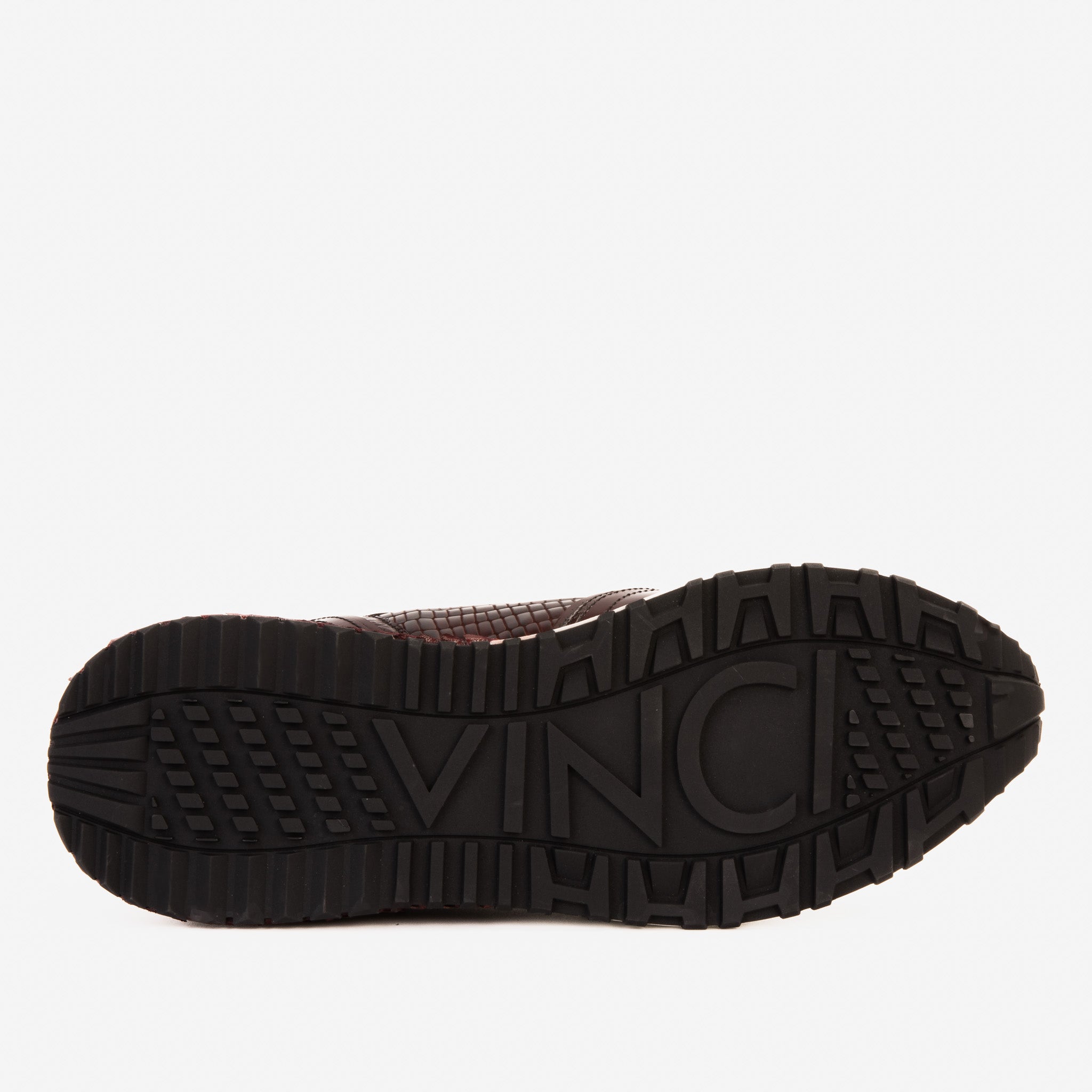 The Empire Burgundy Leather Sneaker Universal Fit