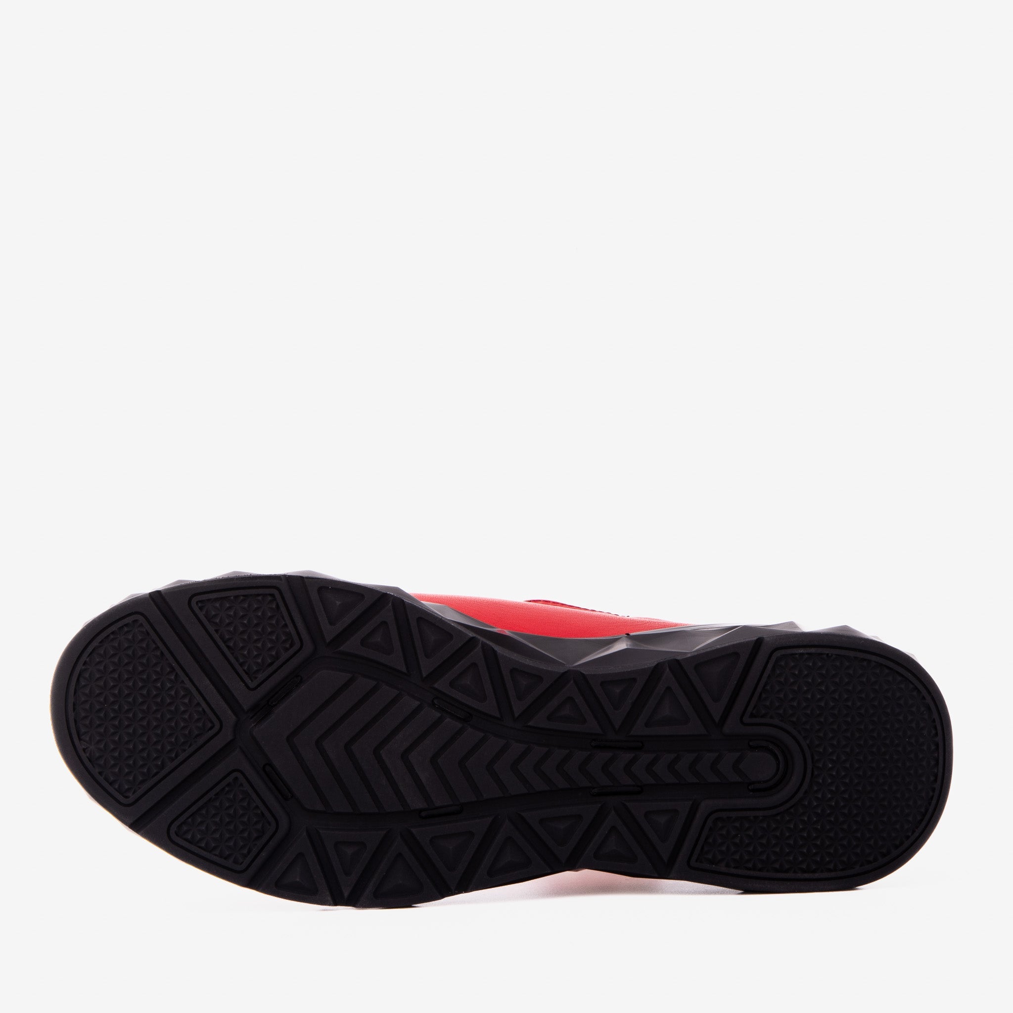 The Vertex Red Leather Men's Sneaker Exclusive Style