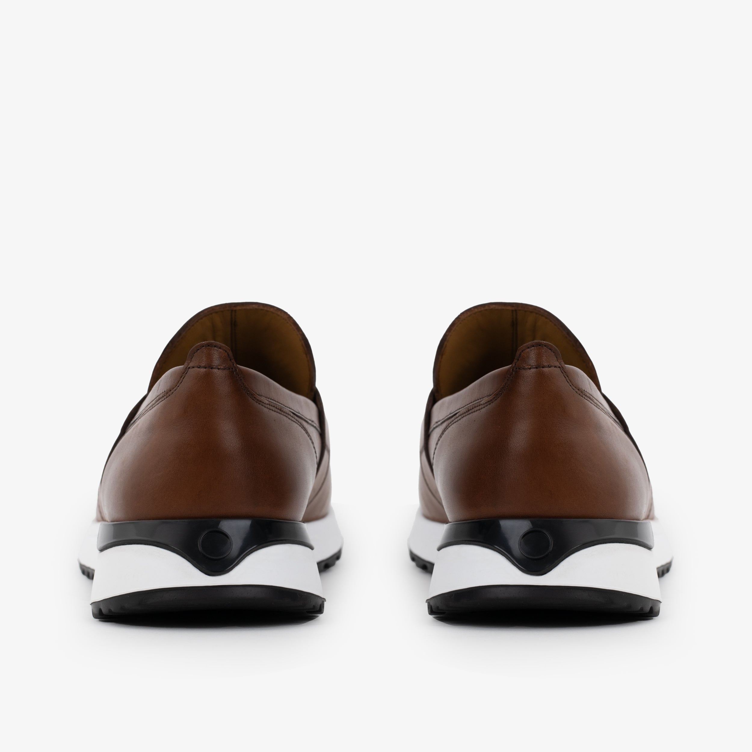 The Lara Tan Leather Sneaker Fine Craftsmanship